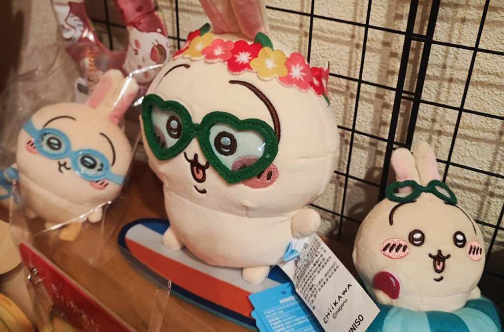 グッズ メイソウのちいかわ達です。結構よいの揃ってます。