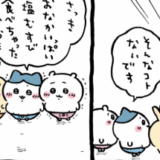 新作シリーズ　ズボン　ちいかわ漫画