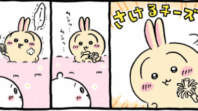 メルヘンチックなうさぎさん　っな訳ないか　ちいかわ漫画