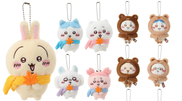 ちいかわ×MINISO　新商品です。ちいかわ　ぬいぐるみなど各種　かわいいですよ！