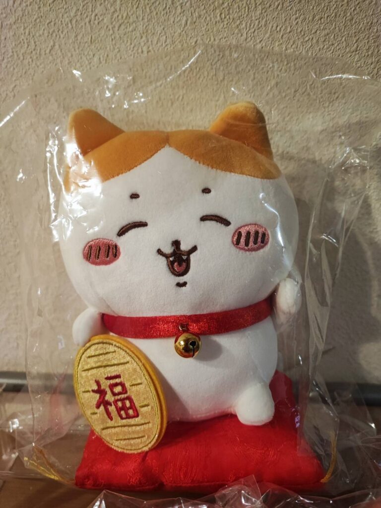 招福！ハチワレ　ぬいぐるみS