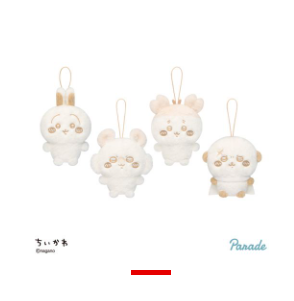 ぬいぱれっと　ちいかわ　ミルク色　マスコット