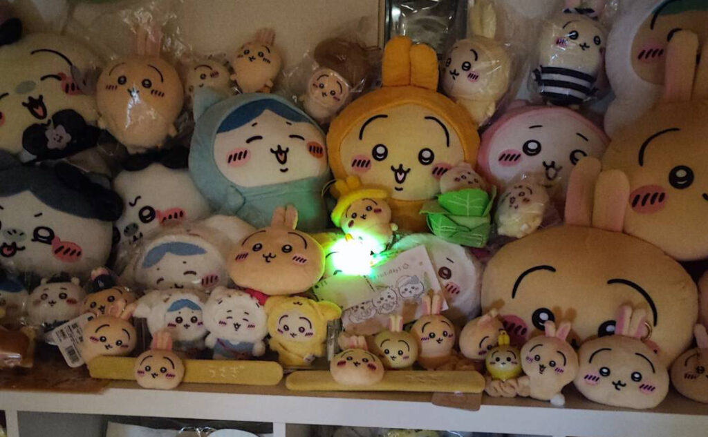 ちいかわ ライト クリップ ガチャ 光ります。