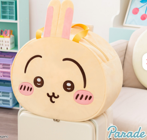 ちいかわ おかおBIGボストンバッグ うさぎ