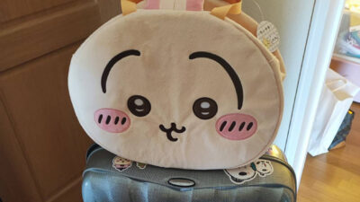 めちゃいいね！ちいかわ おかおBIGボストンバッグ②　うさぎ到着