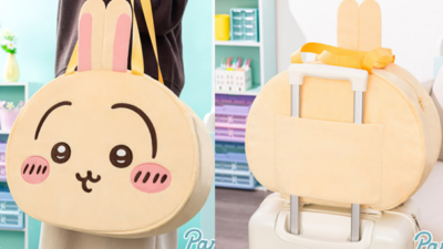 ちいかわ おかおBIGボストンバッグ②　うさぎがリリース　初日ゲット