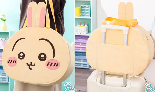 ちいかわ おかおBIGボストンバッグ②　うさぎがリリース　初日ゲット