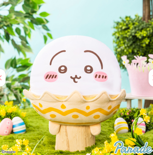 ちいかわ そろそろイースターなBIGぬいぐるみ