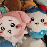 ちいかわ×サンリオキャラクターズ BIGぬいぐるみ①　ちいちゃんとハッチー
