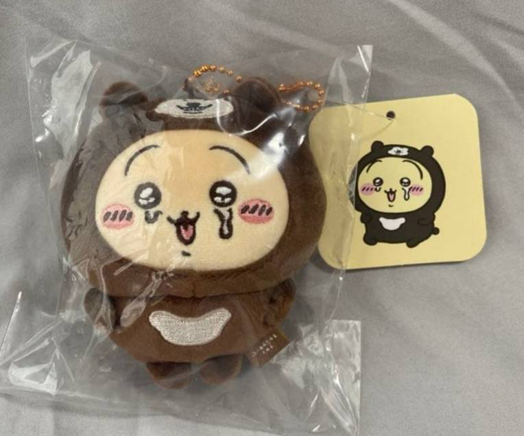 買って来てもらった！マレーグマを被ったうさぎマスコット