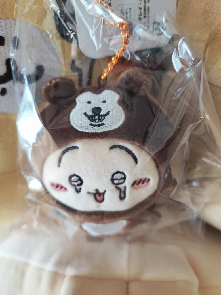 ナガノキャラクターズ マレーグマを被ったちいかわ　うさぎ