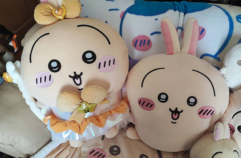 遂にヤツが来た！ちいかわ まじかるちいかわ 超BIG！おすわりぬいぐるみ　うさぎ　最高だ！